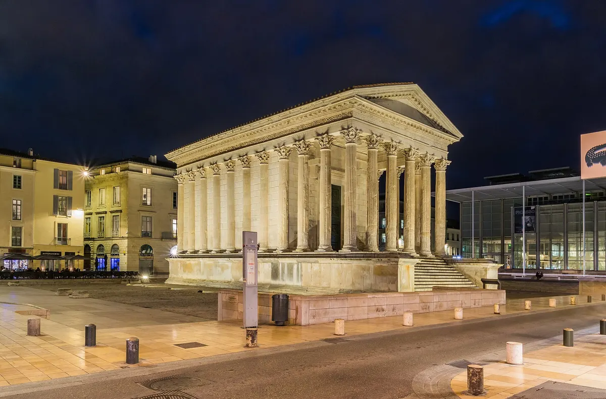 Vue de Nîmes