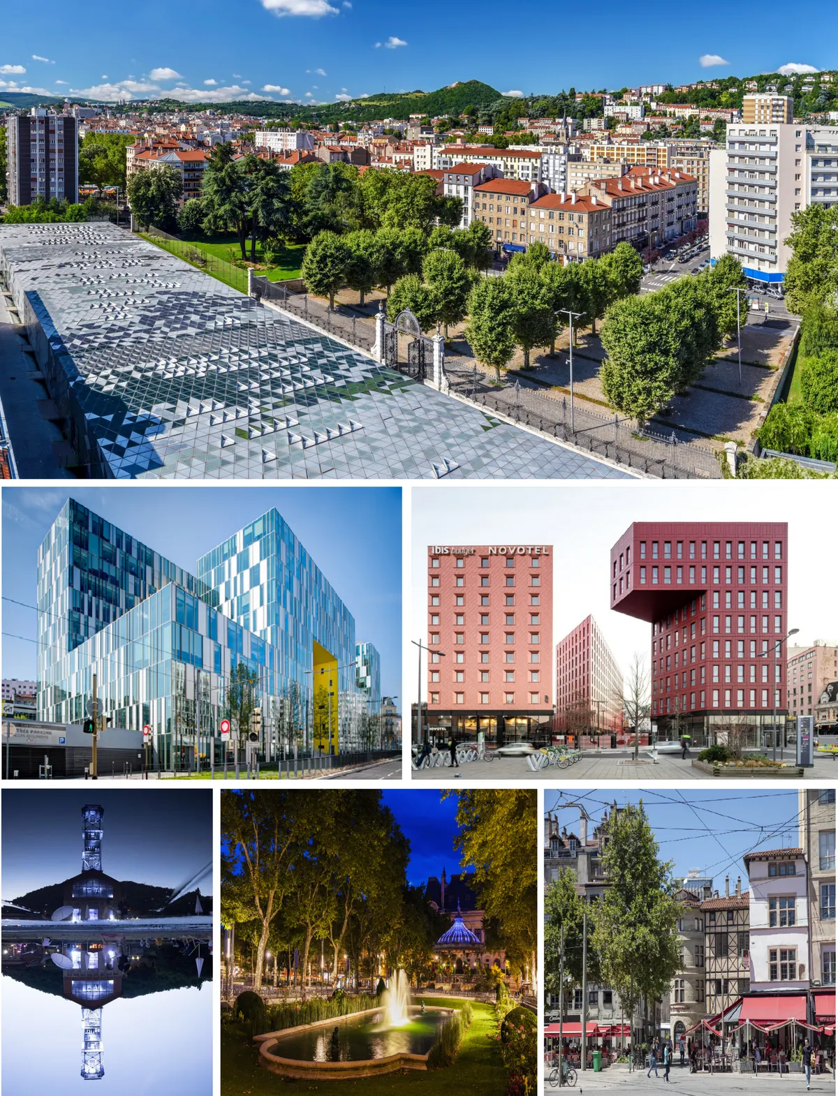 Vue de Saint-Étienne