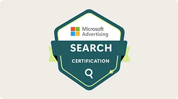 Consultant SEA Île-de-France 4 Certification Microsoft Advertising Search Advertising